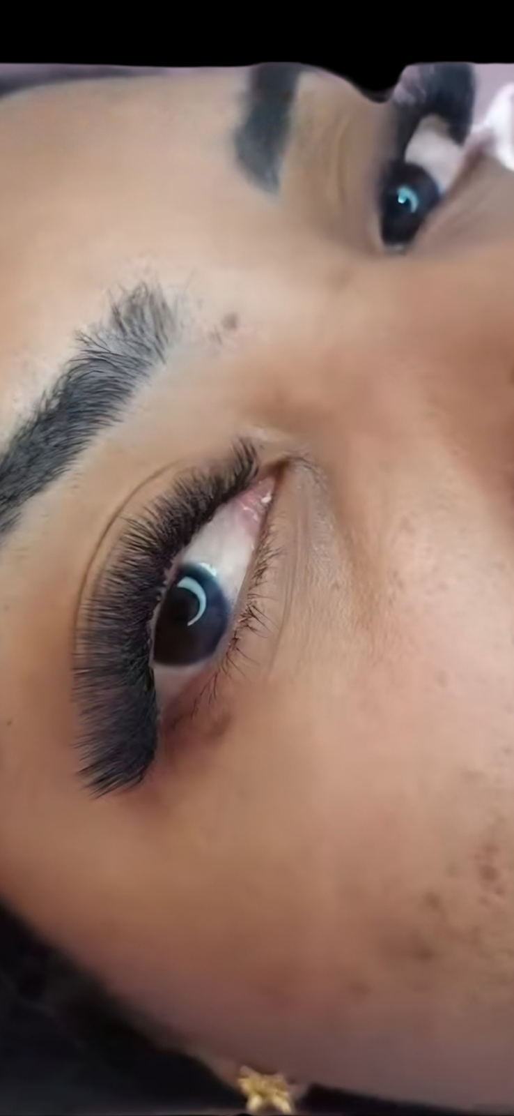 Detalhe dos cílios